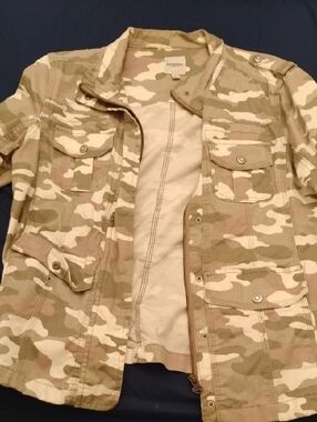 Kensie Neutral Camo Beige, White, Bown, Dusty Rose